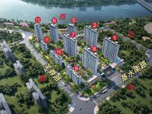 衡阳-蒸湘区臻玺湾项目位于衡阳华新蒸水南路与芙蓉路交汇处(华新汽车站对面)