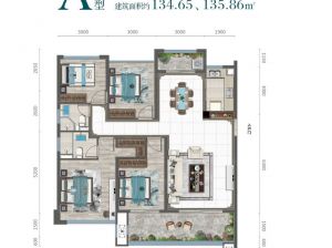衡阳-雁峰区皓嘉苑为您提供A户型鉴赏