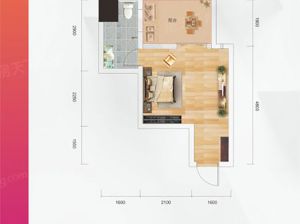 衡阳-雁峰区雁城国际公馆为您提供G2户型鉴赏