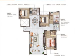 衡阳-雁峰区博达晴天悦为您提供B户型鉴赏