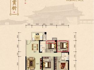 衡阳-雁峰区金钟央玺为您提供C户型鉴赏