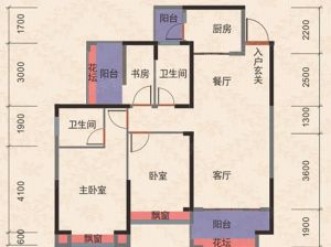 衡阳-雁峰区中房美丽白沙为您提供20栋304户型鉴赏