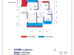 衡阳-珠晖区金钟武广新城为您提供A1户型鉴赏