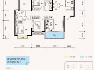 衡阳-珠晖区中建和城壹品为您提供A1户型鉴赏