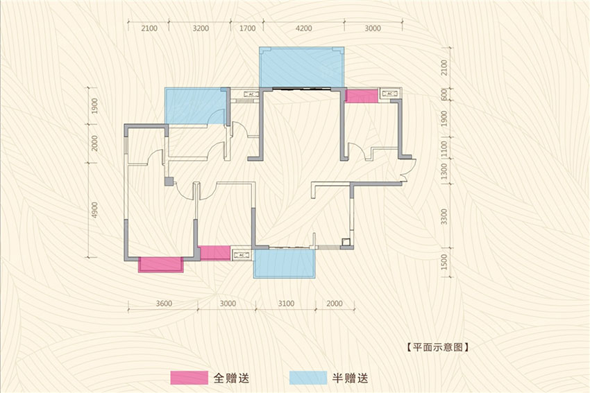 衡阳石鼓区万江北宸之光为您提供A户型图片详情鉴赏