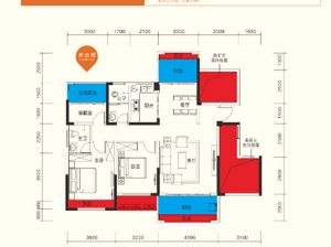 衡阳-石鼓区凯旋九间堂为您提供B1户型鉴赏