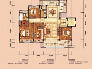 衡阳-石鼓区耀江西湖湾为您提供洋房B-B'户型鉴赏