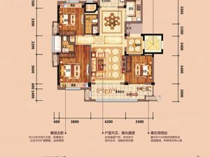 衡阳-石鼓区耀江西湖湾为您提供洋房A户型鉴赏