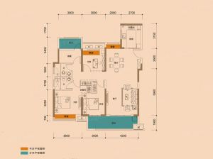 衡阳-蒸湘区奥莱祥生府为您提供B户型鉴赏