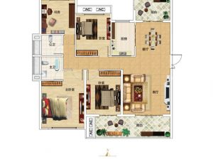 衡阳-蒸湘区生态天宸为您提供C-01户型鉴赏