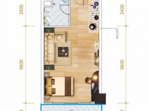 衡阳-蒸湘区金钟大雁城为您提供A户型鉴赏