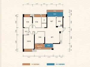 衡阳-蒸湘区红湘大第为您提供4栋0104户型鉴赏