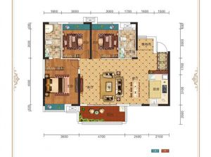 衡阳-蒸湘区创发城1938为您提供11#A户型鉴赏