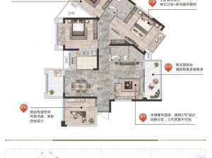 衡阳-蒸湘区衡一立新时代为您提供D户型鉴赏