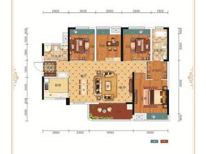衡阳-蒸湘区创发城1938为您提供11#B户型鉴赏