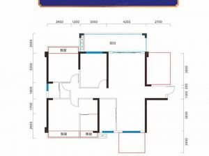 衡阳-蒸湘区阳光金城为您提供A1户型鉴赏