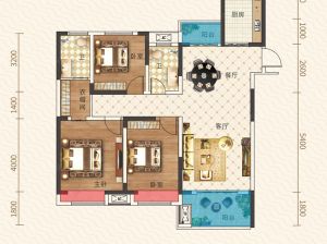 衡阳-蒸湘区高新未来城科创谷为您提供A1户型鉴赏