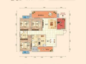 衡阳-衡南县学府壹号为您提供B1户型鉴赏