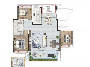 衡阳-衡南县幸福雁城为您提供B1户型鉴赏