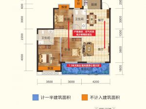 衡阳-衡东县太同兴清华园为您提供C3户型鉴赏