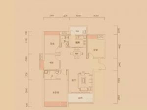 衡阳-耒阳市西湖万象城为您提供7号栋A户型鉴赏
