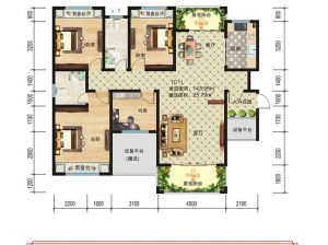 衡阳-祁东县玉合青城为您提供C1户型鉴赏