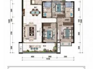 衡阳-耒阳市愿景铂悦府为您提供D1户型鉴赏