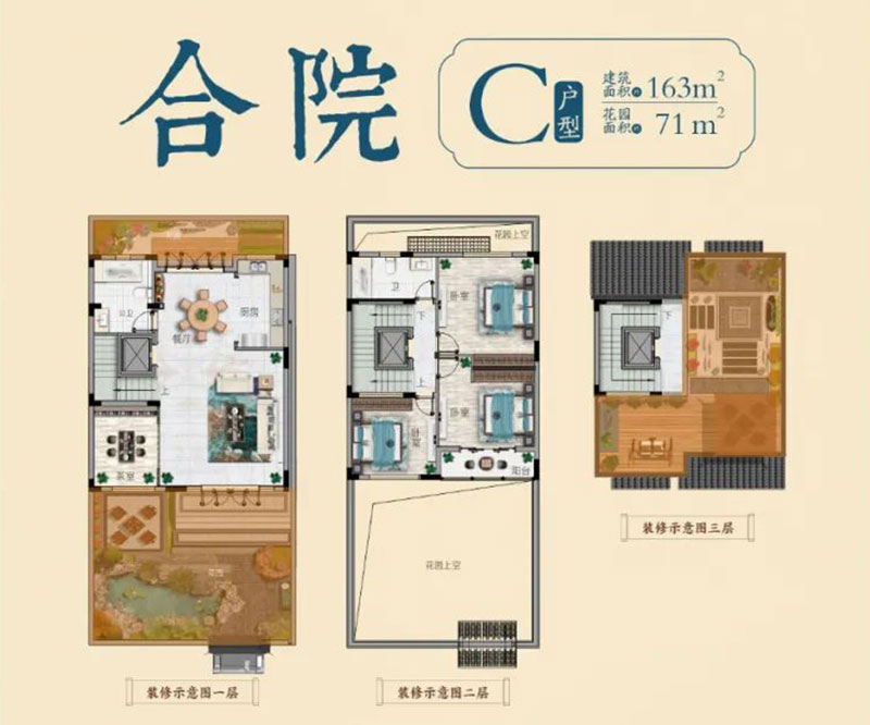 衡阳-耒阳市桃李江南为您提供该项目C户型图片鉴赏