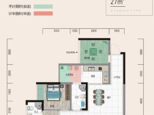 衡阳-耒阳市外滩锦都为您提供B户型鉴赏