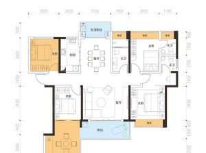 衡阳-耒阳市江城国际为您提供02户型鉴赏