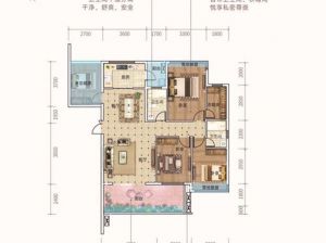 衡阳-耒阳市合兴中心城为您提供E户型鉴赏