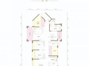 衡阳-耒阳市金域水岸为您提供A户型鉴赏