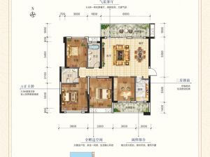 衡阳-耒阳市大汉龙城为您提供D户型鉴赏