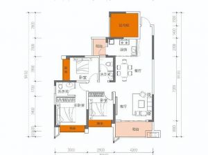 衡阳-耒阳市万顺壹品为您提供B户型鉴赏