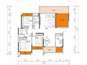 衡阳-耒阳市万顺壹品为您提供A户型鉴赏