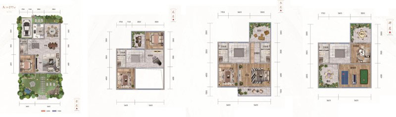 衡阳-衡山县创品国际建材家居城为您提供建面约280㎡户型图片详情鉴赏