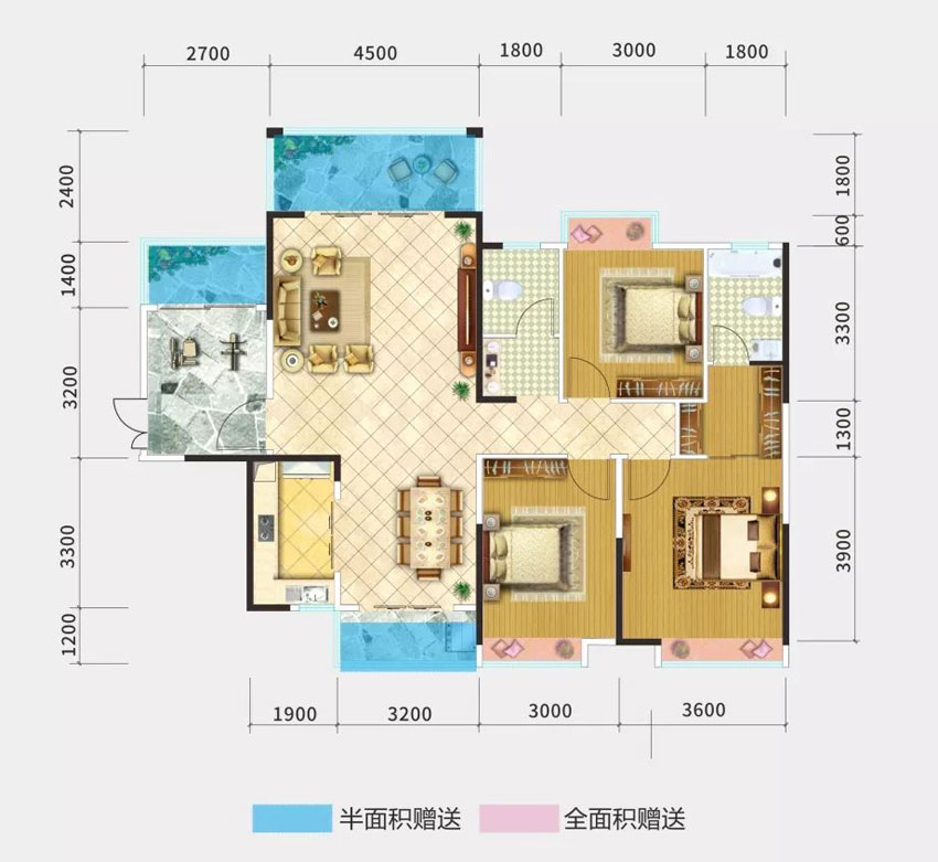 衡阳-衡山县创品国际建材家居城为您提供C户型图片详情鉴赏