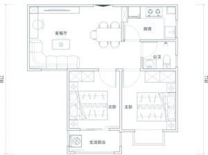 衡阳-珠晖区衡州教育新城为您提供B1户型4栋、5栋鉴赏