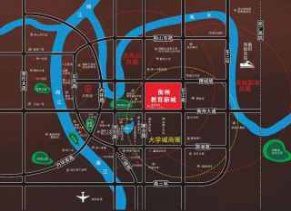 衡阳-珠晖区衡州教育新城为您提供该项目区位图欣赏