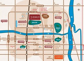 衡阳-石鼓区万江北宸之光为您提供该项目区位图欣赏