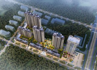 衡阳-蒸湘区生态天宸为您提供该项目效果图欣赏