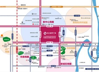 衡阳-耒阳市合兴中心城为您提供该项目区位图欣赏