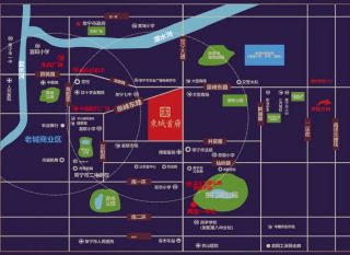 衡阳-常宁市东城首府为您提供该项目区位图欣赏