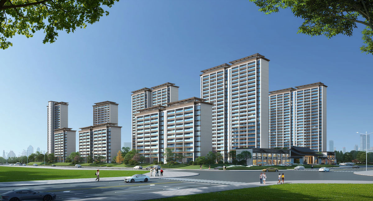 臻玺湾项目位于衡阳华新蒸水南路与芙蓉路交汇处(华新汽车站对面)